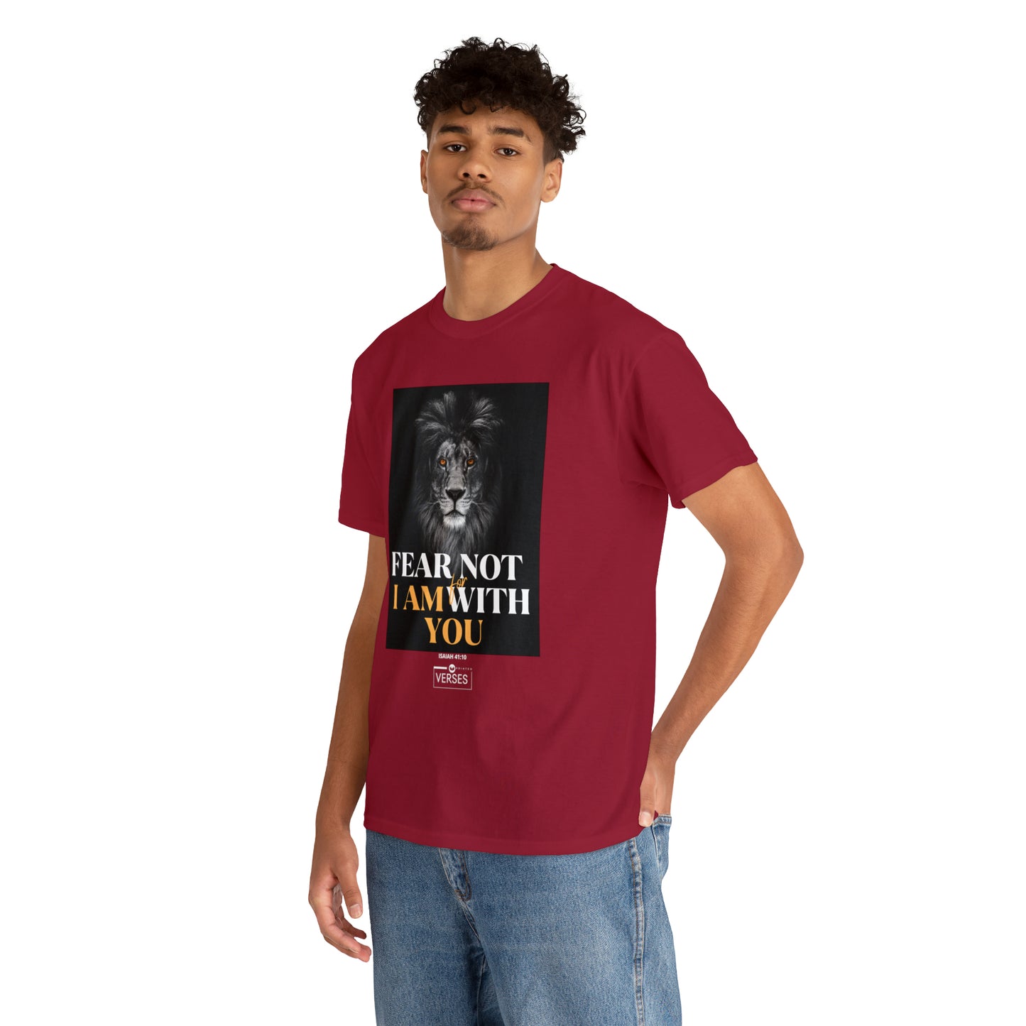 FEAR NOT FOR I AM WITH YOU - DRK TEE