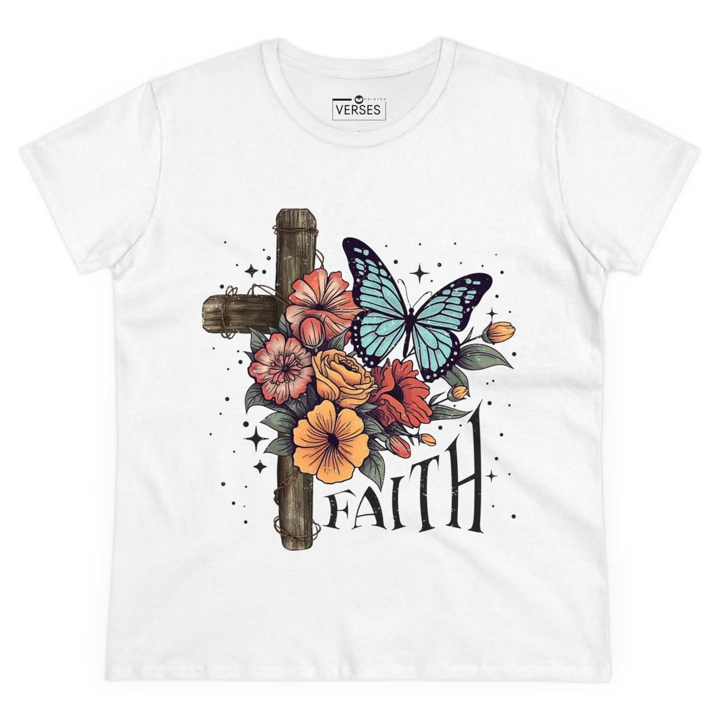 FAITH - LADIES COTTON TEE