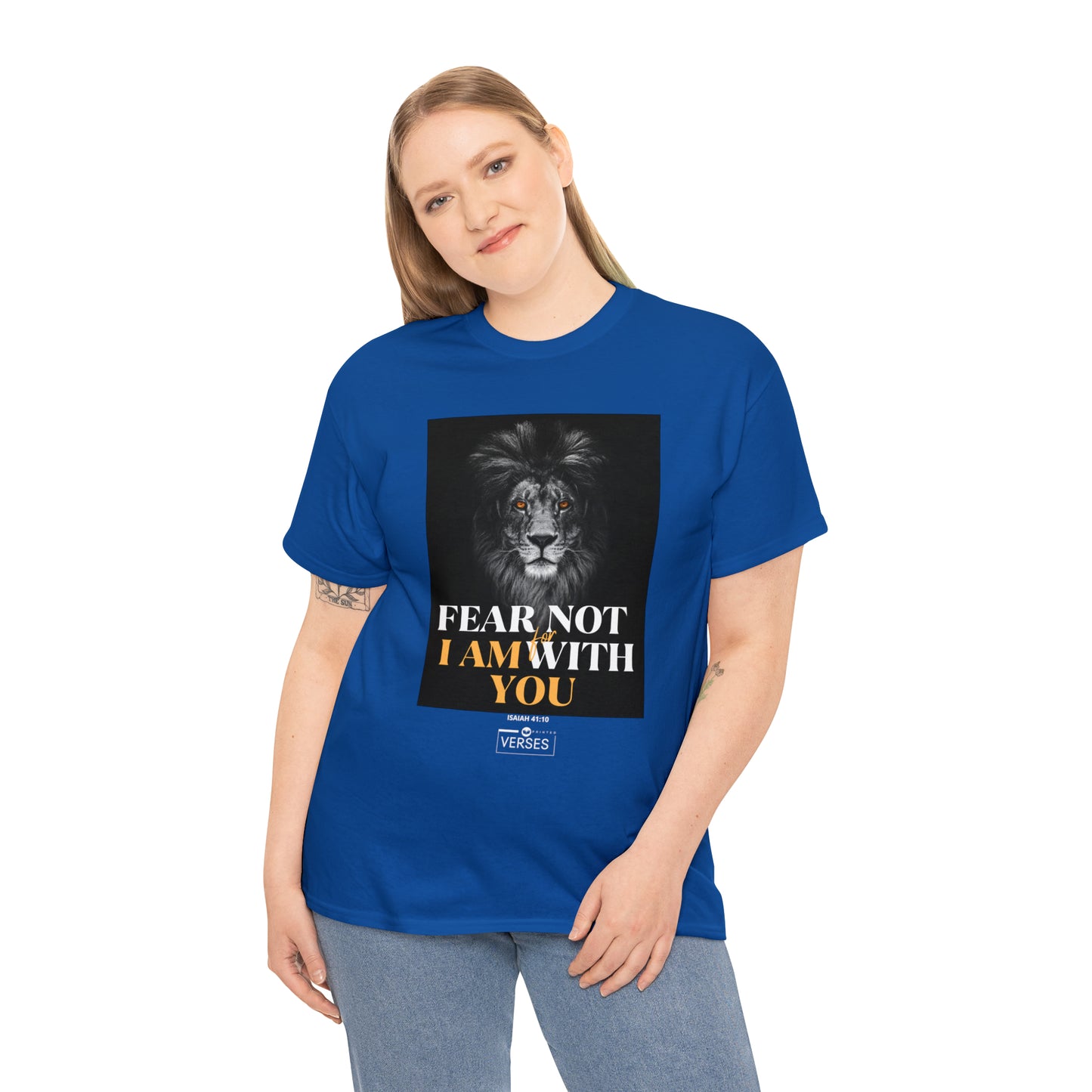 FEAR NOT FOR I AM WITH YOU - DRK TEE