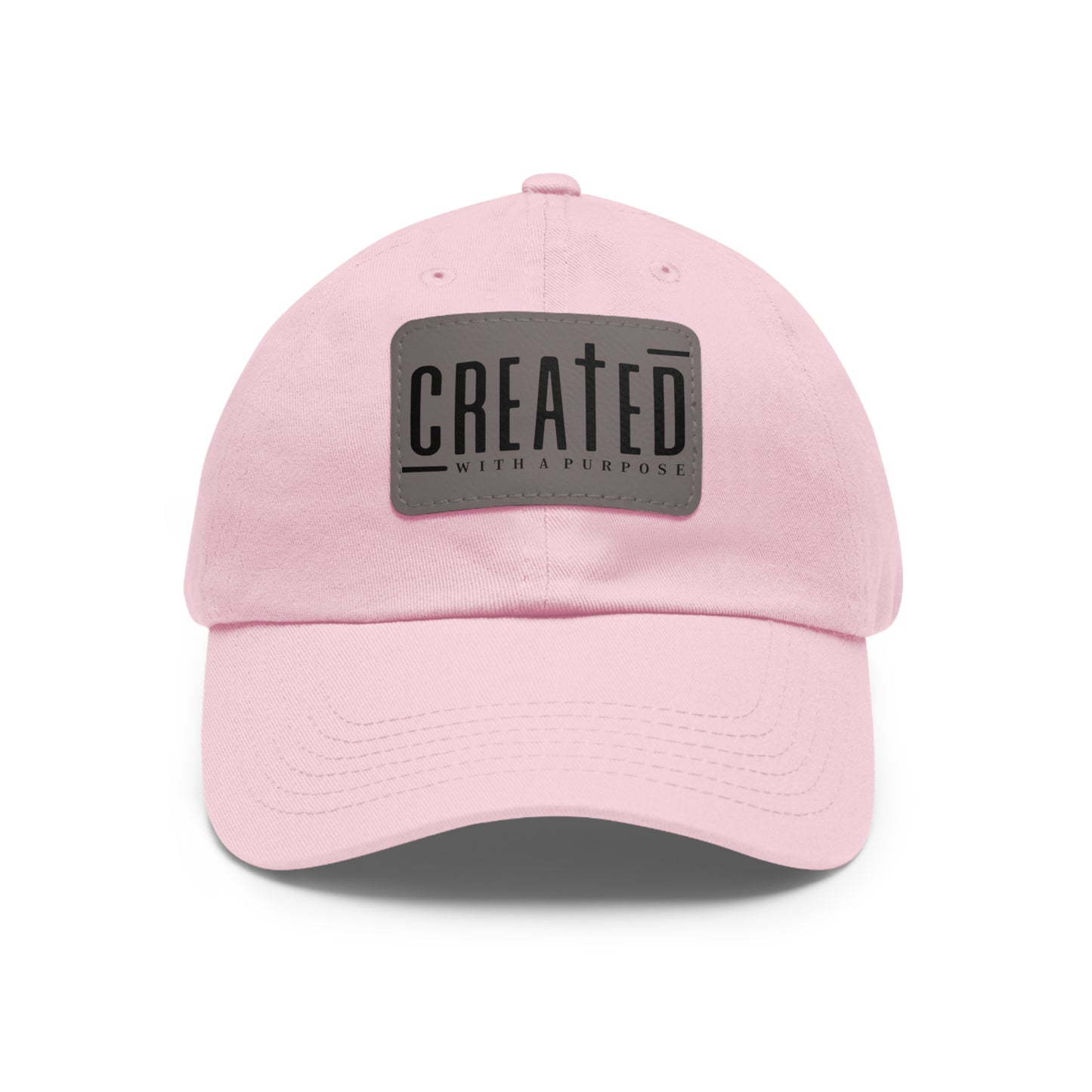 CREATED WITH PURPOSE - LEATHER PATCH CAP
