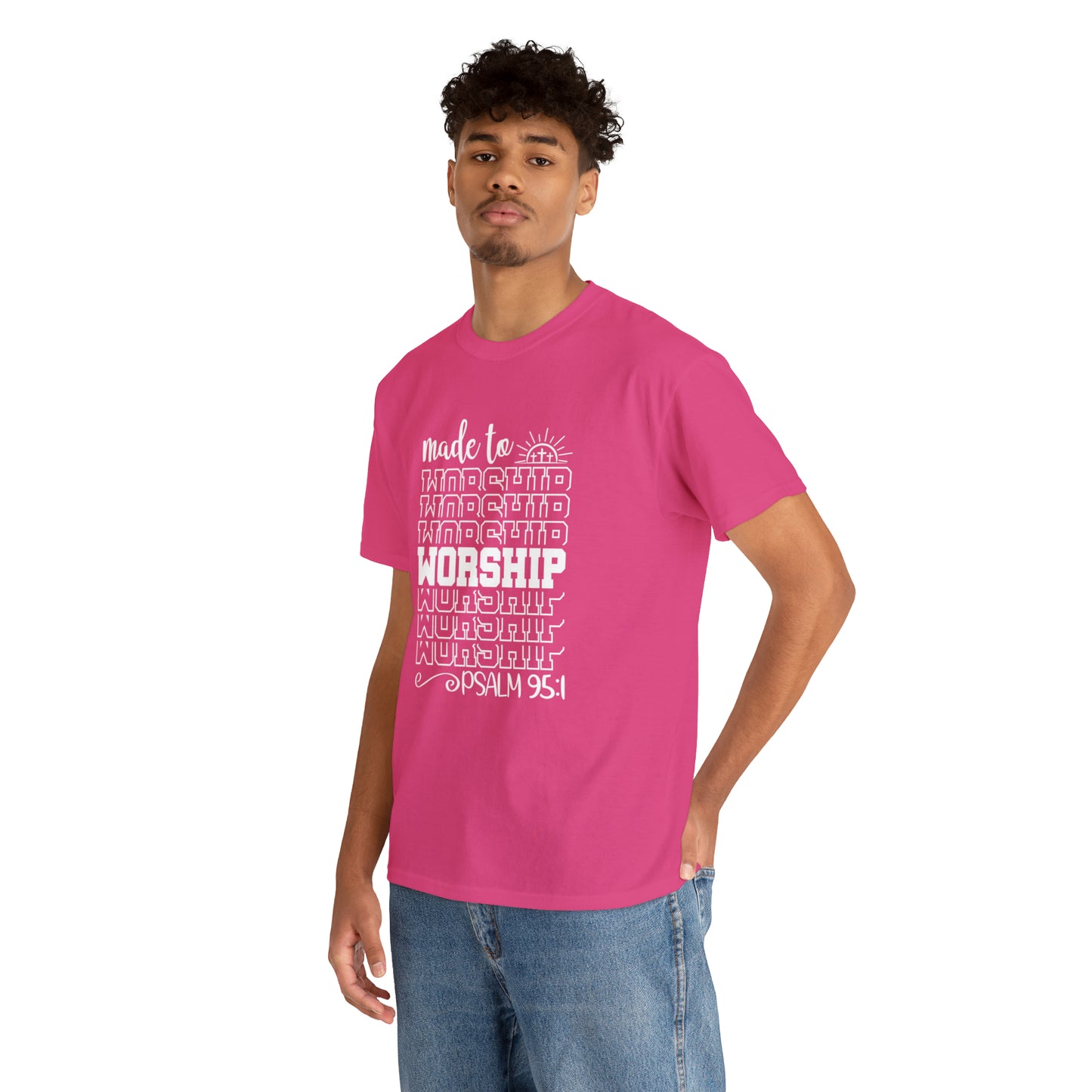 MADE TO WORSHIP - DRK TEE