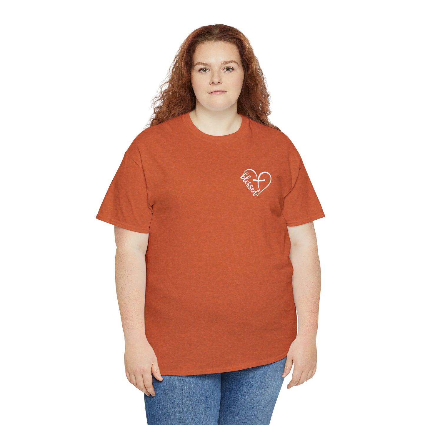 BLESSED HEART - DRK TEE
