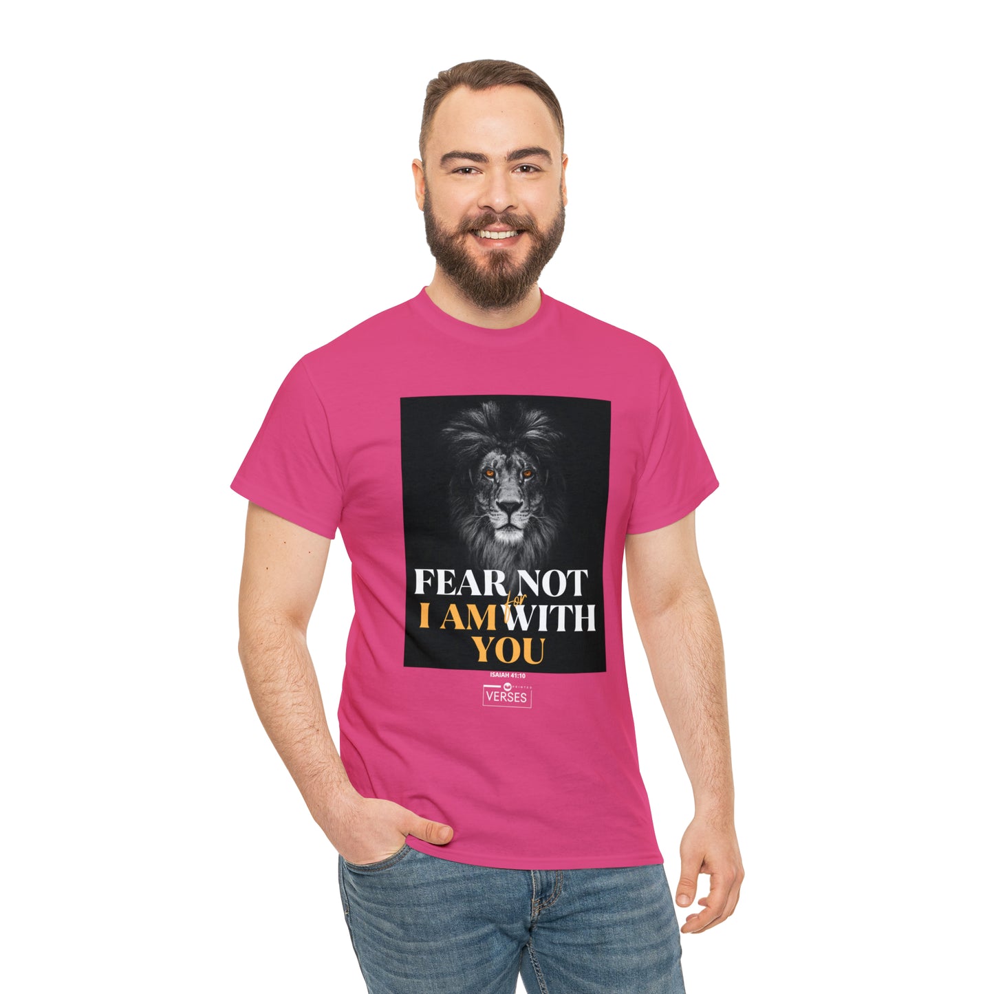FEAR NOT FOR I AM WITH YOU - DRK TEE