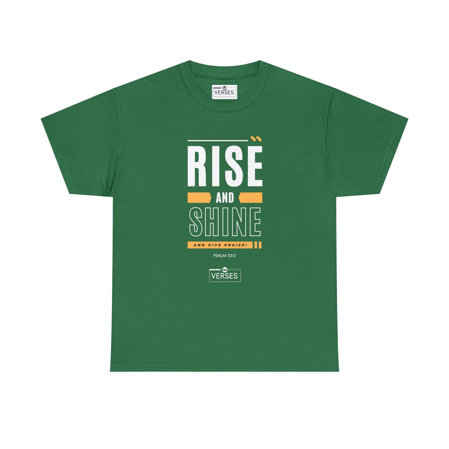 RISE AND SHINE AND GIVE PRAISE - DRK TEE