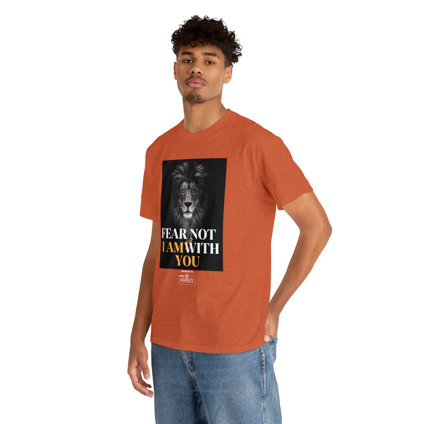 FEAR NOT FOR I AM WITH YOU - DRK TEE
