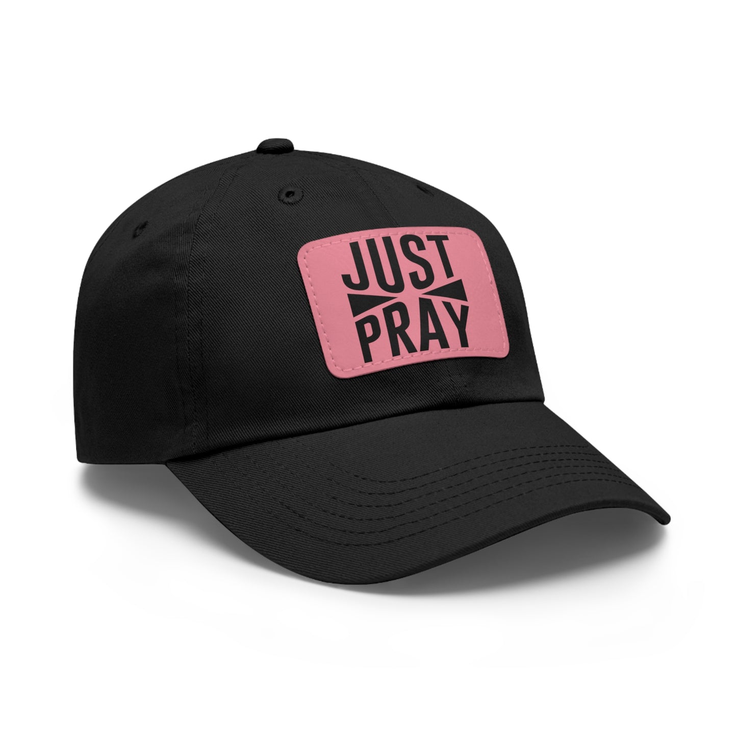 JUST PRAY - LEATHER PATCH CAP