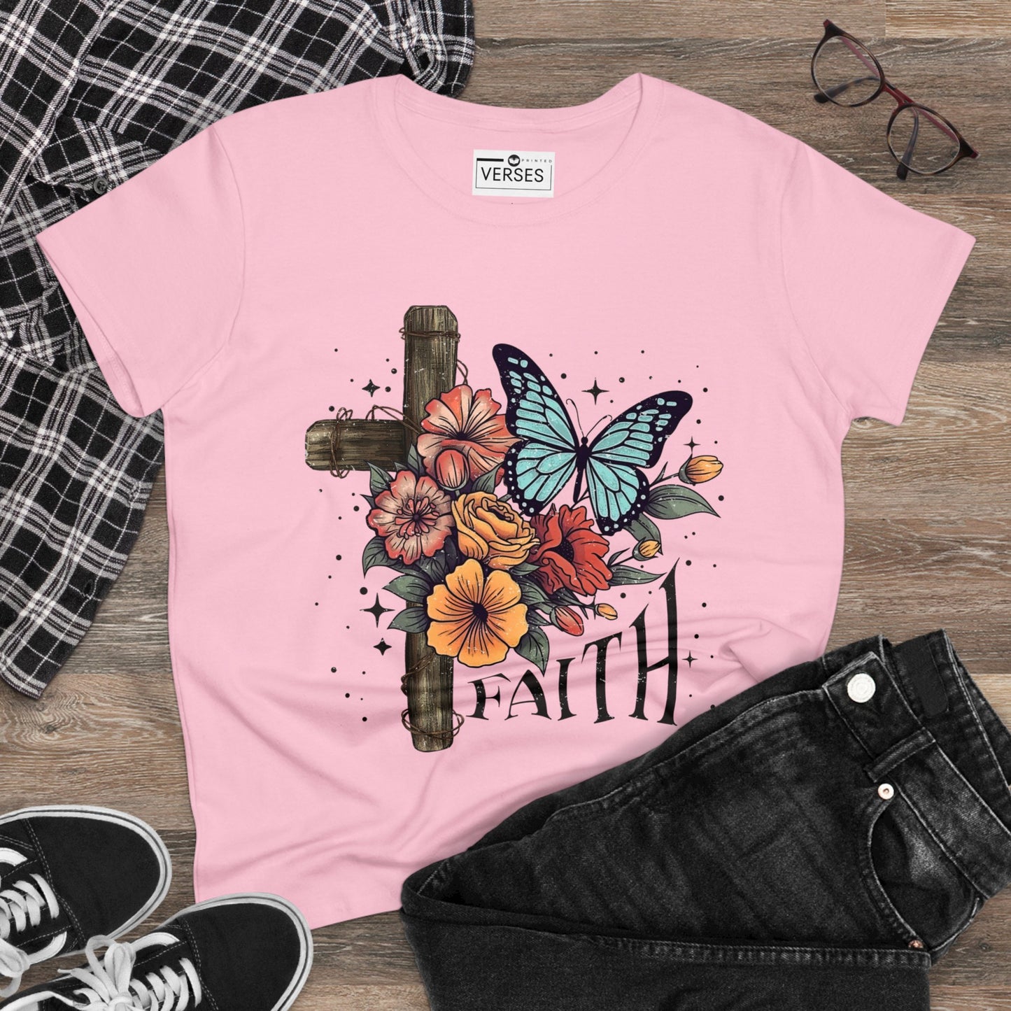 FAITH - LADIES COTTON TEE