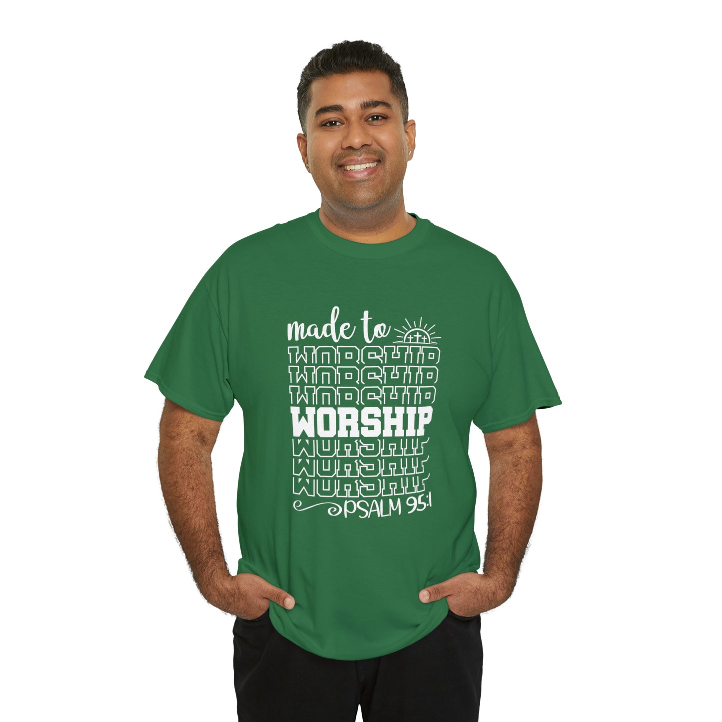 MADE TO WORSHIP - DRK TEE
