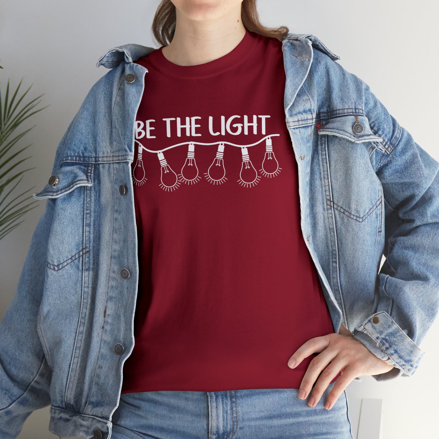 BE THE LIGHT - DRK TEE