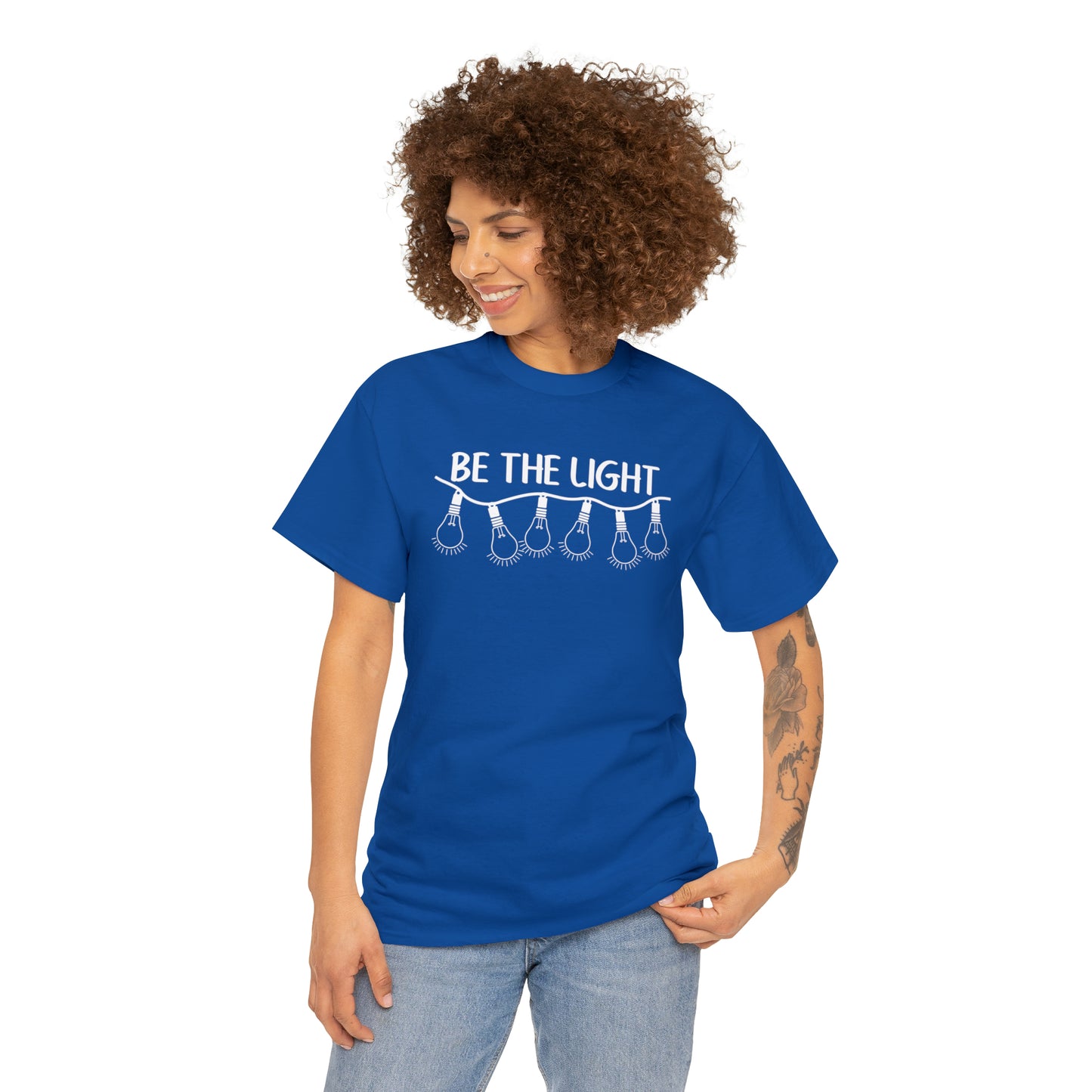 BE THE LIGHT - DRK TEE