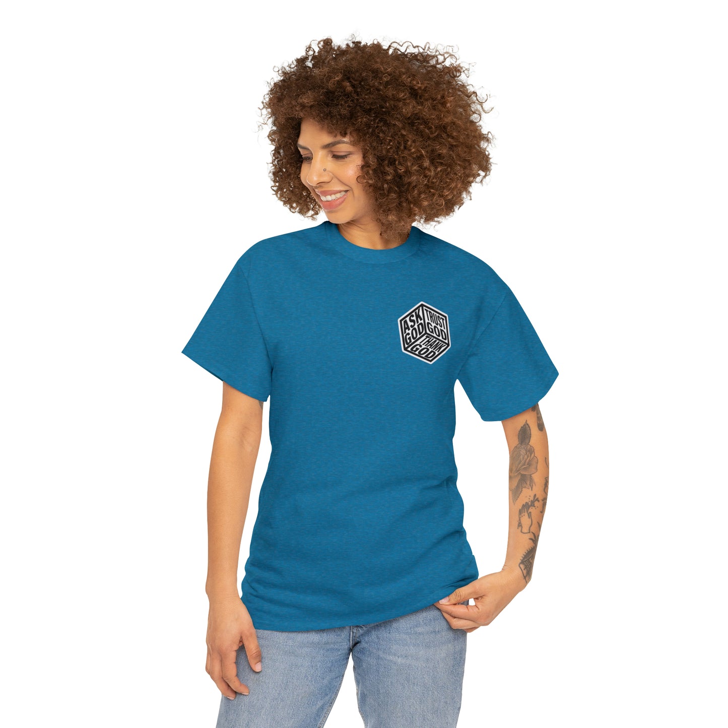 ASK GOD TRUST GOD THANK GOD - DRK TEES