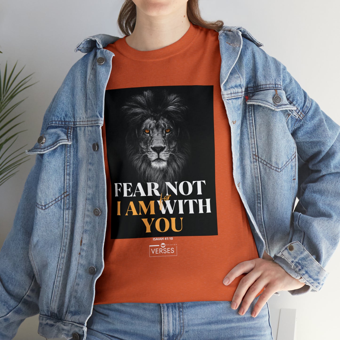 FEAR NOT FOR I AM WITH YOU - DRK TEE