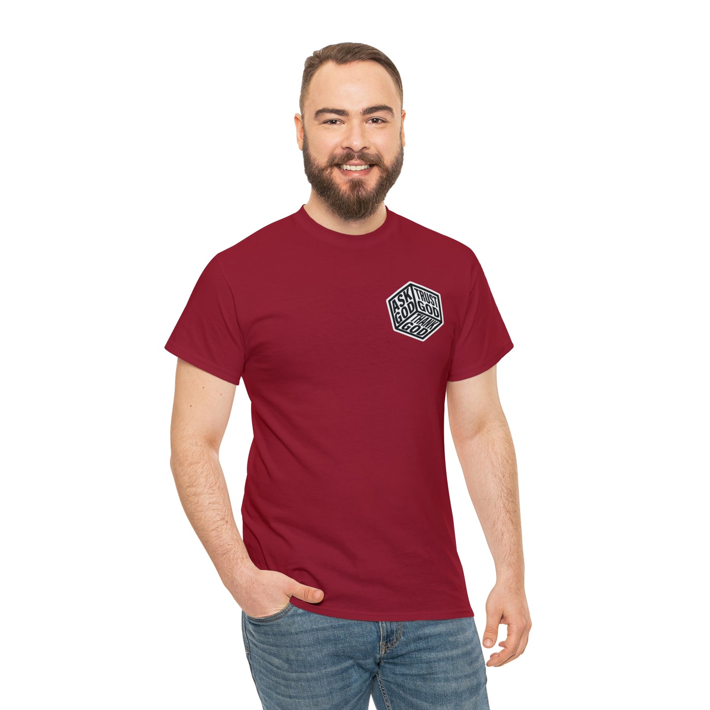 ASK GOD TRUST GOD THANK GOD - DRK TEES