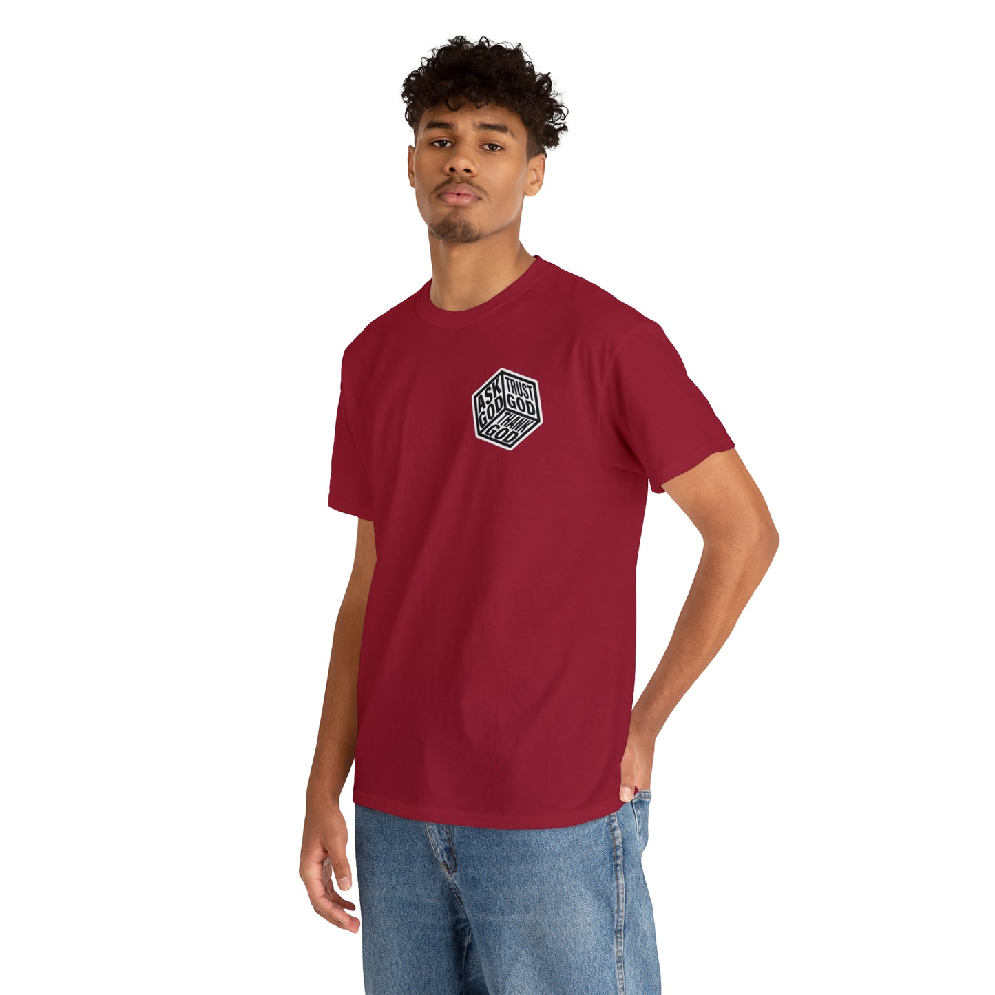 ASK GOD TRUST GOD THANK GOD - DRK TEES