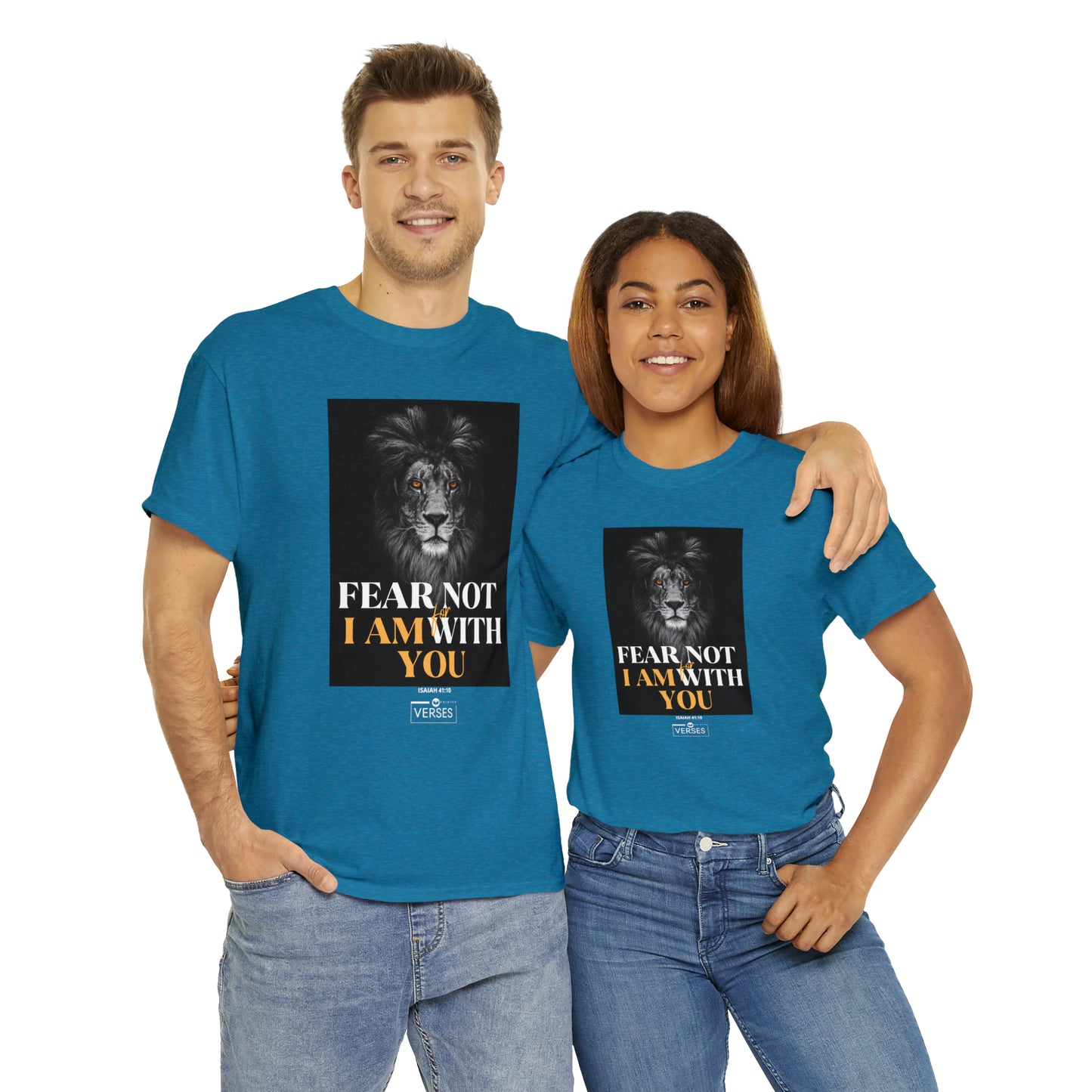 FEAR NOT FOR I AM WITH YOU - DRK TEE
