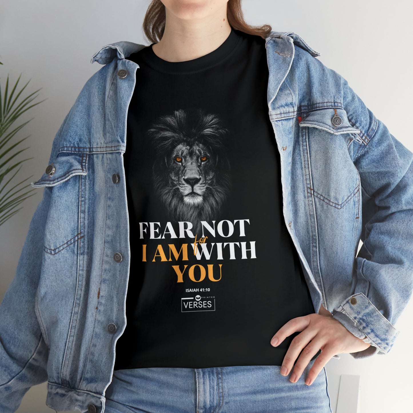FEAR NOT FOR I AM WITH YOU - DRK TEE