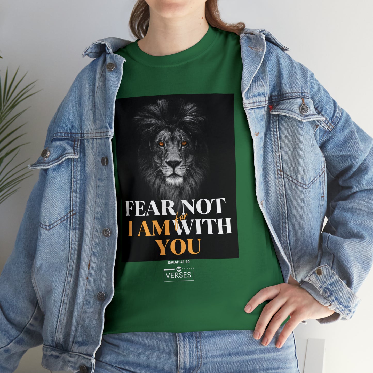 FEAR NOT FOR I AM WITH YOU - DRK TEE