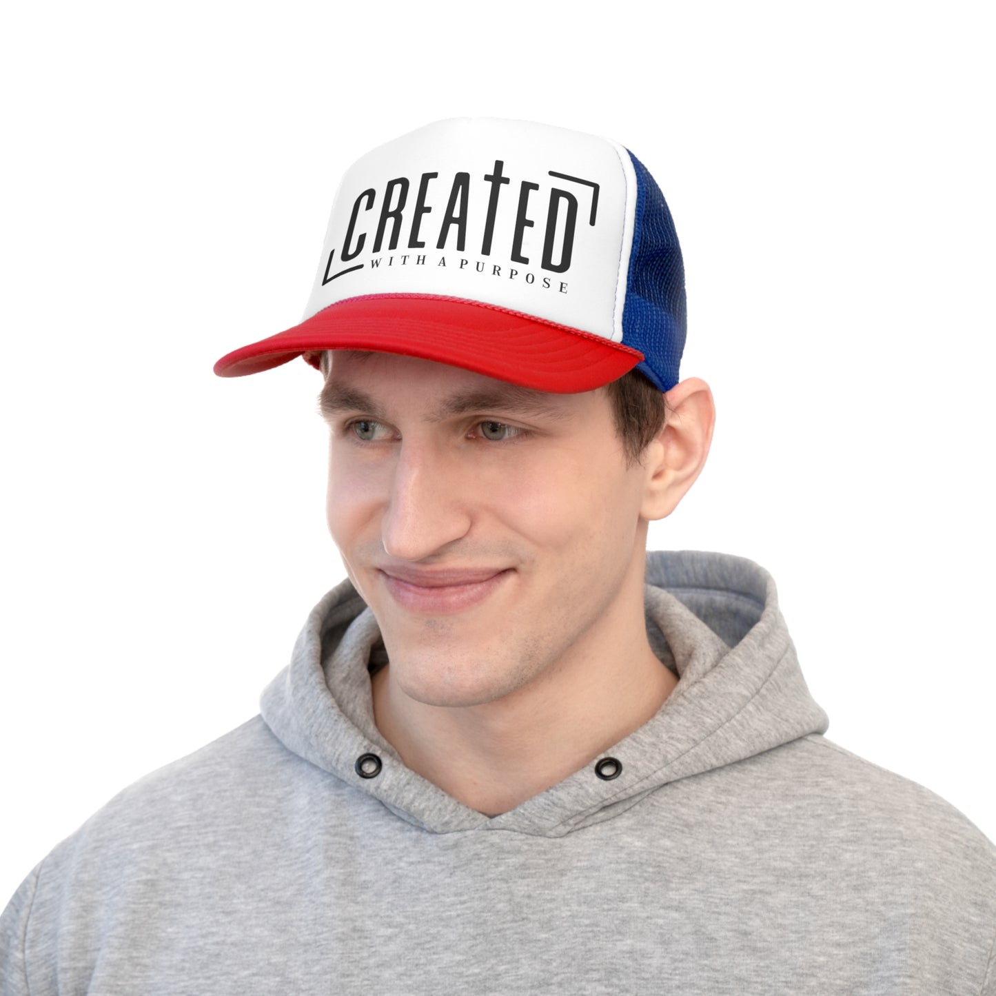 CREATED WITH PURPOSE TRUCKER CAPS