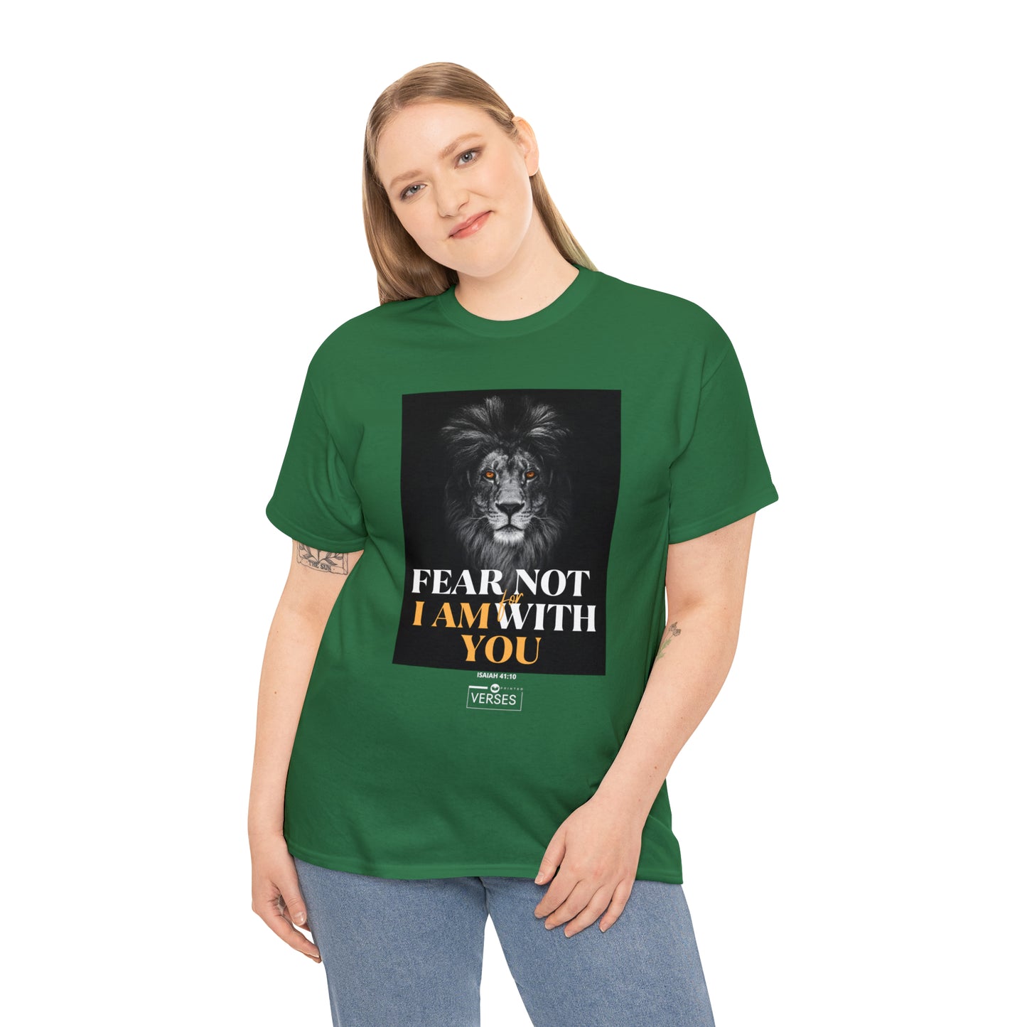 FEAR NOT FOR I AM WITH YOU - DRK TEE