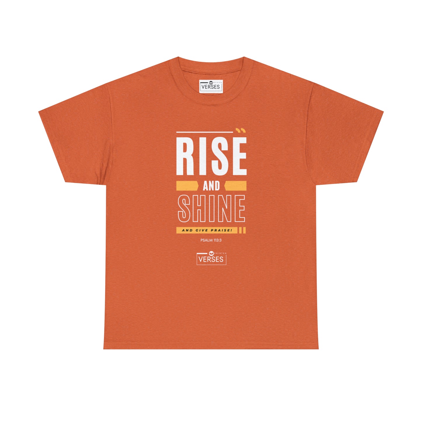 RISE AND SHINE AND GIVE PRAISE - DRK TEE