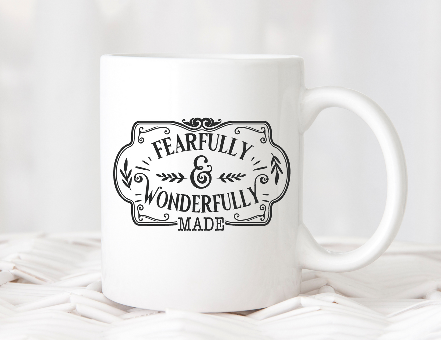 FEARFULLY AND WONDERFULLY MADE - MIRACLE MUG