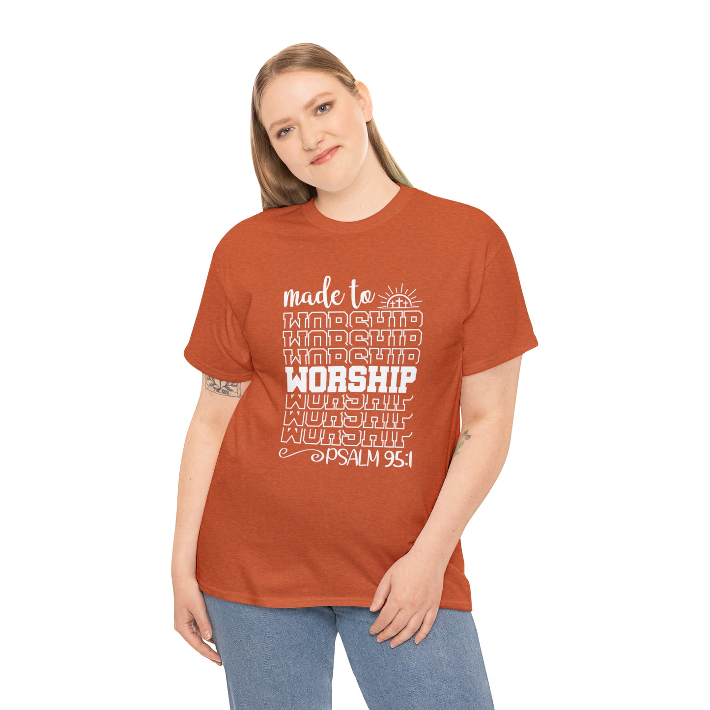 MADE TO WORSHIP - DRK TEE