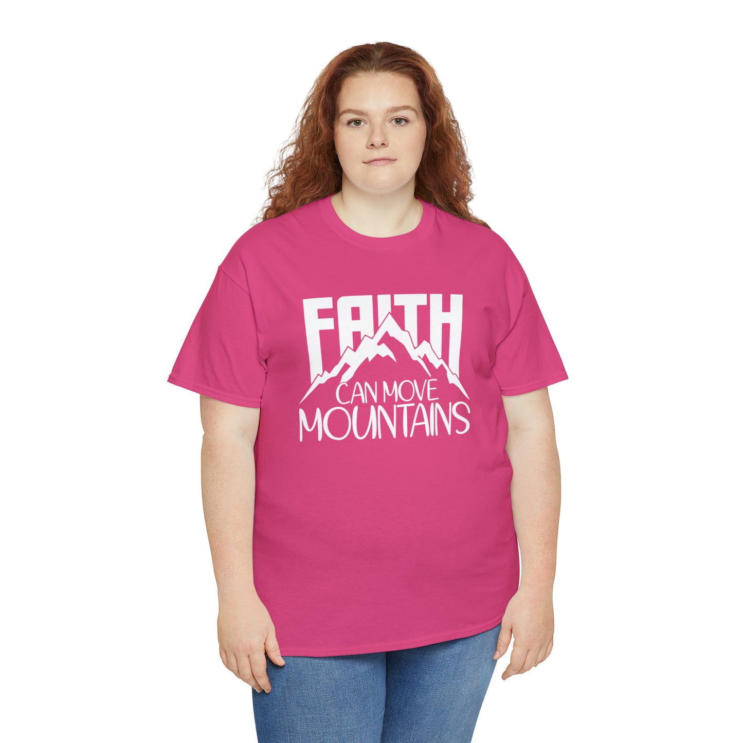FAITH CAN MOVE MOUNTAINS - DRK TEE