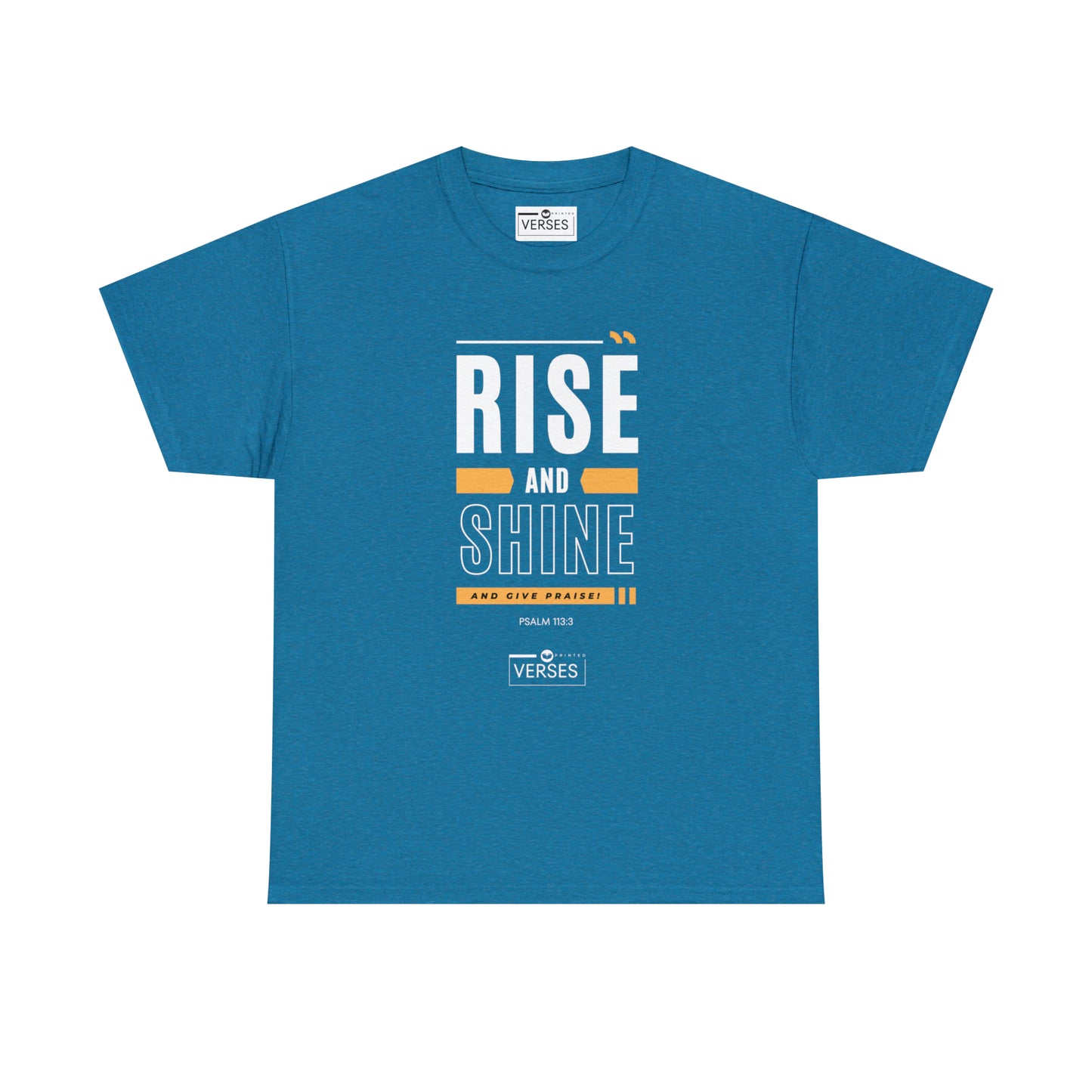 RISE AND SHINE AND GIVE PRAISE - DRK TEE