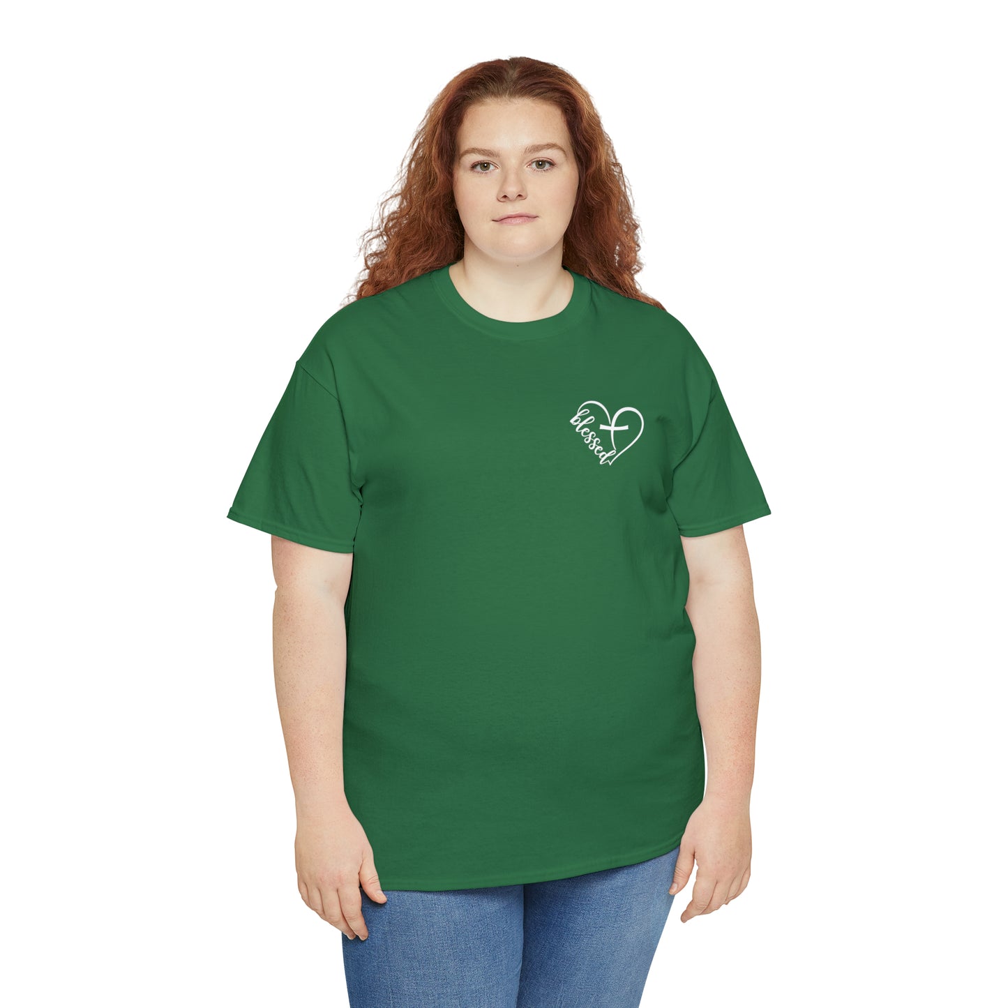 BLESSED HEART - DRK TEE