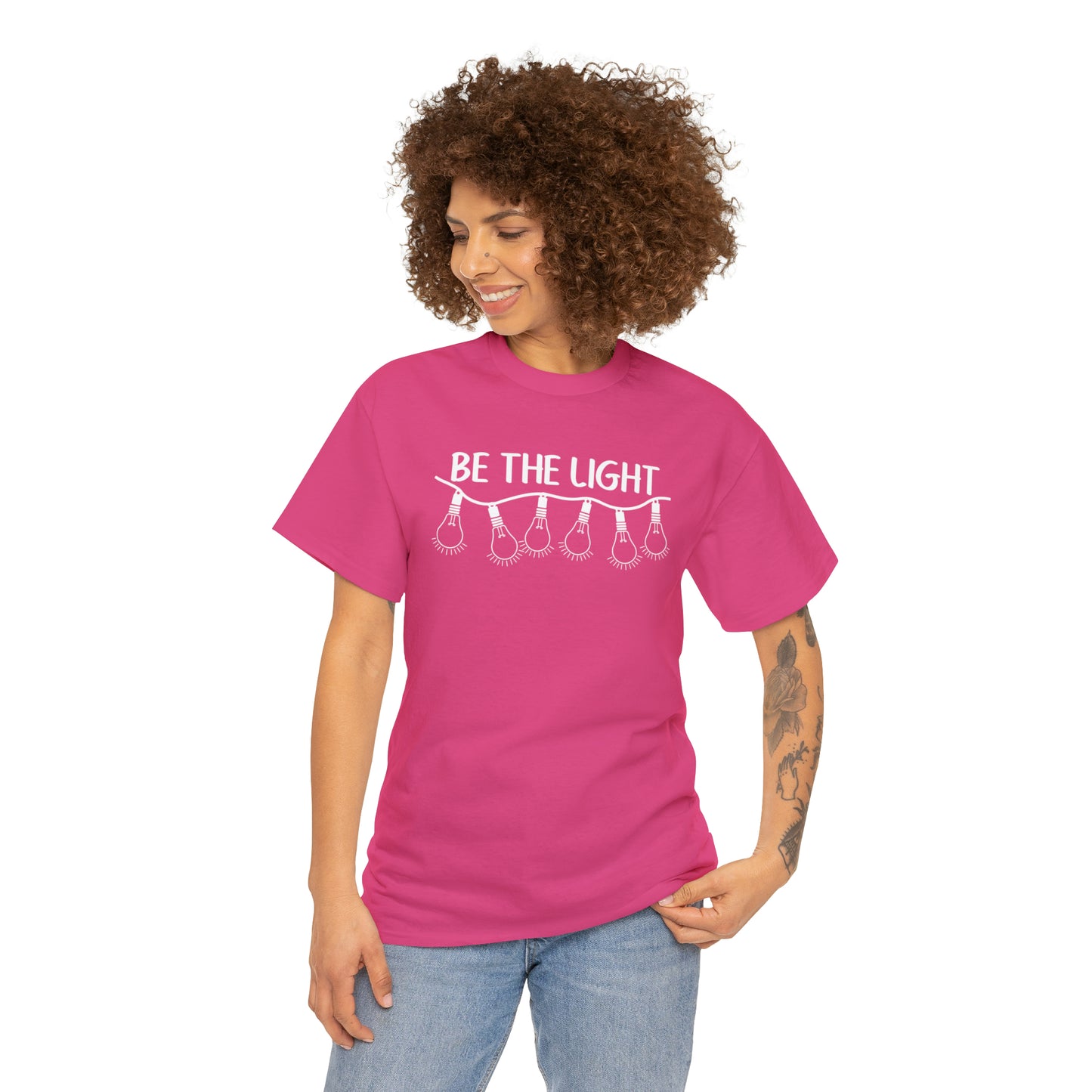 BE THE LIGHT - DRK TEE