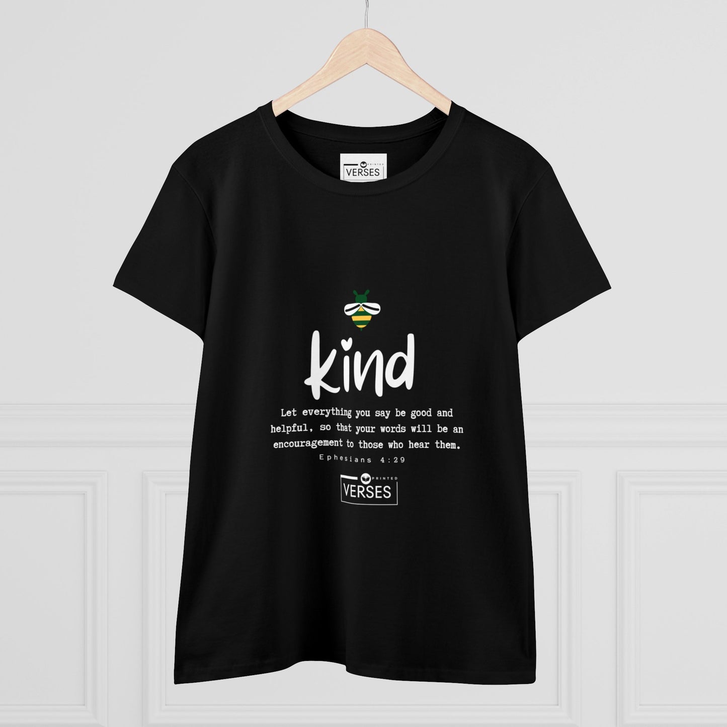 BE KIND - LADIES DRK TEE