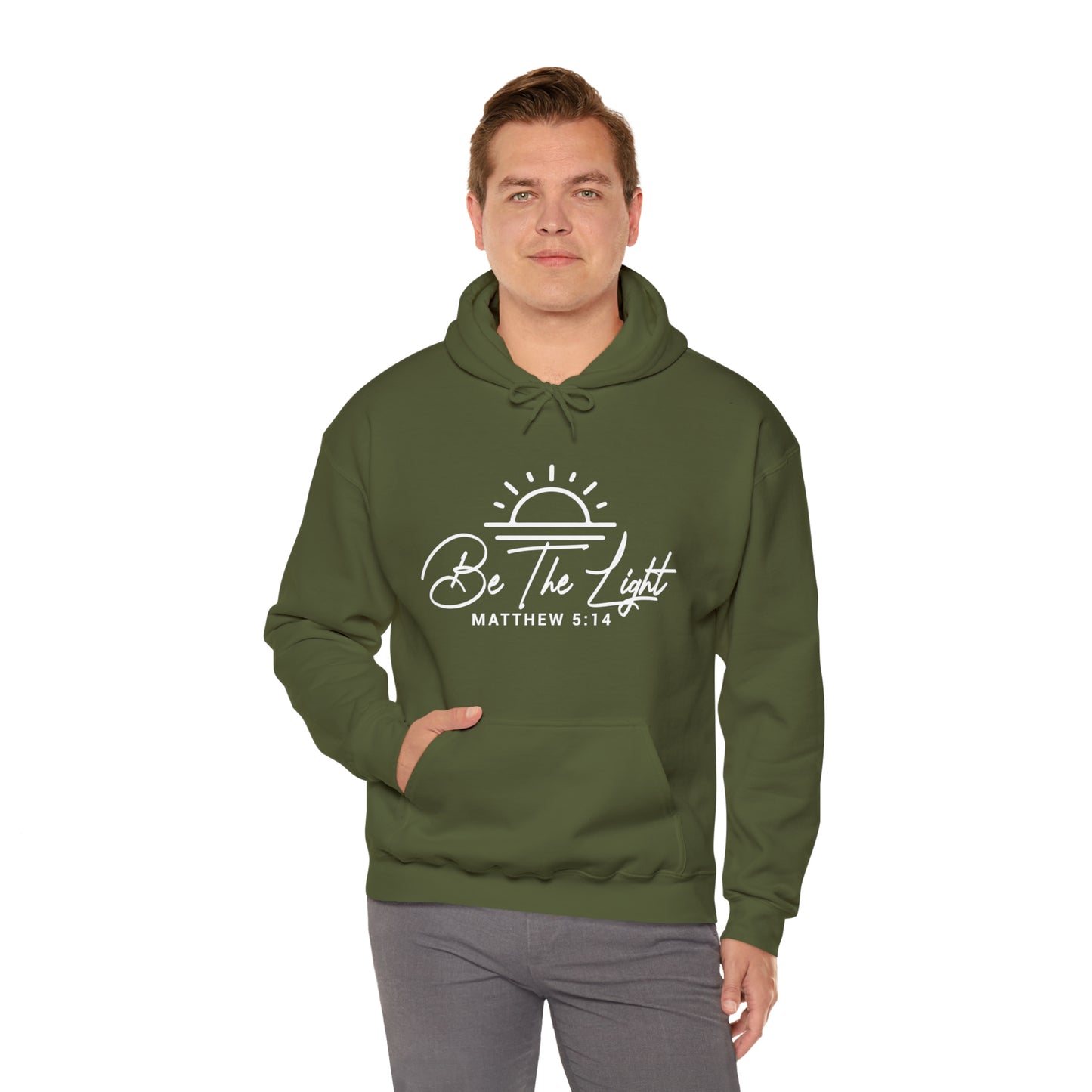 BE THE LIGHT - FAITH HOODIE