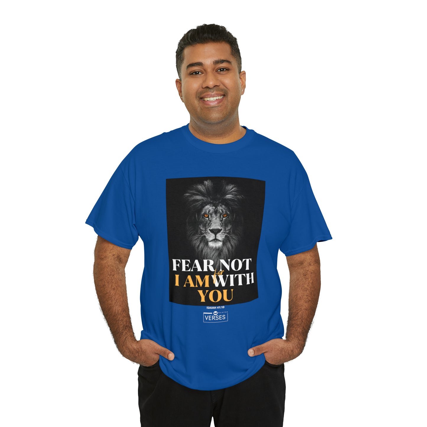 FEAR NOT FOR I AM WITH YOU - DRK TEE
