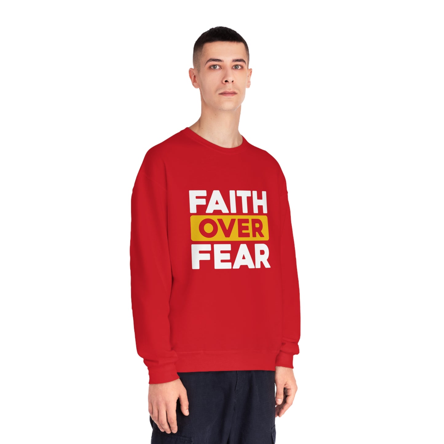 FAITH OVER FEAR SWEATSHIRT