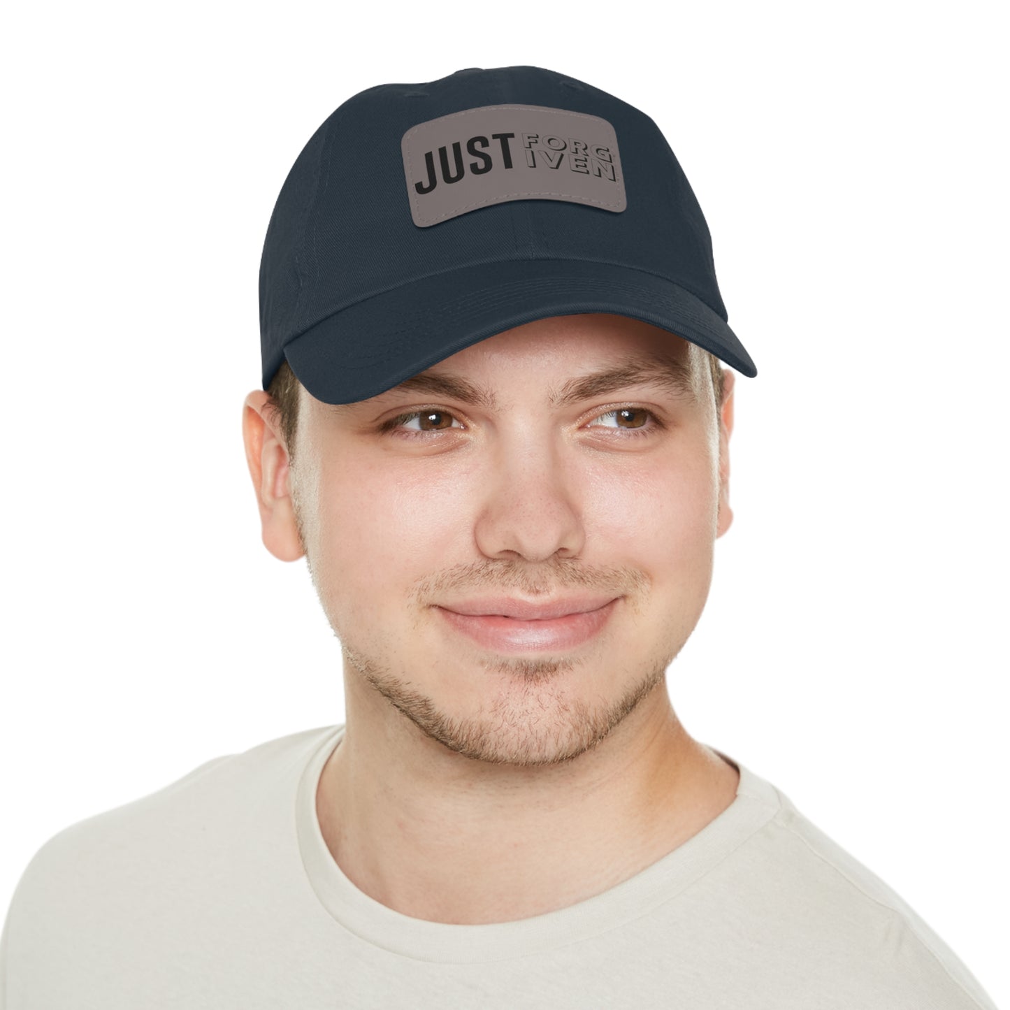 JUST FORGIVEN - LEATHER PATCH CAP