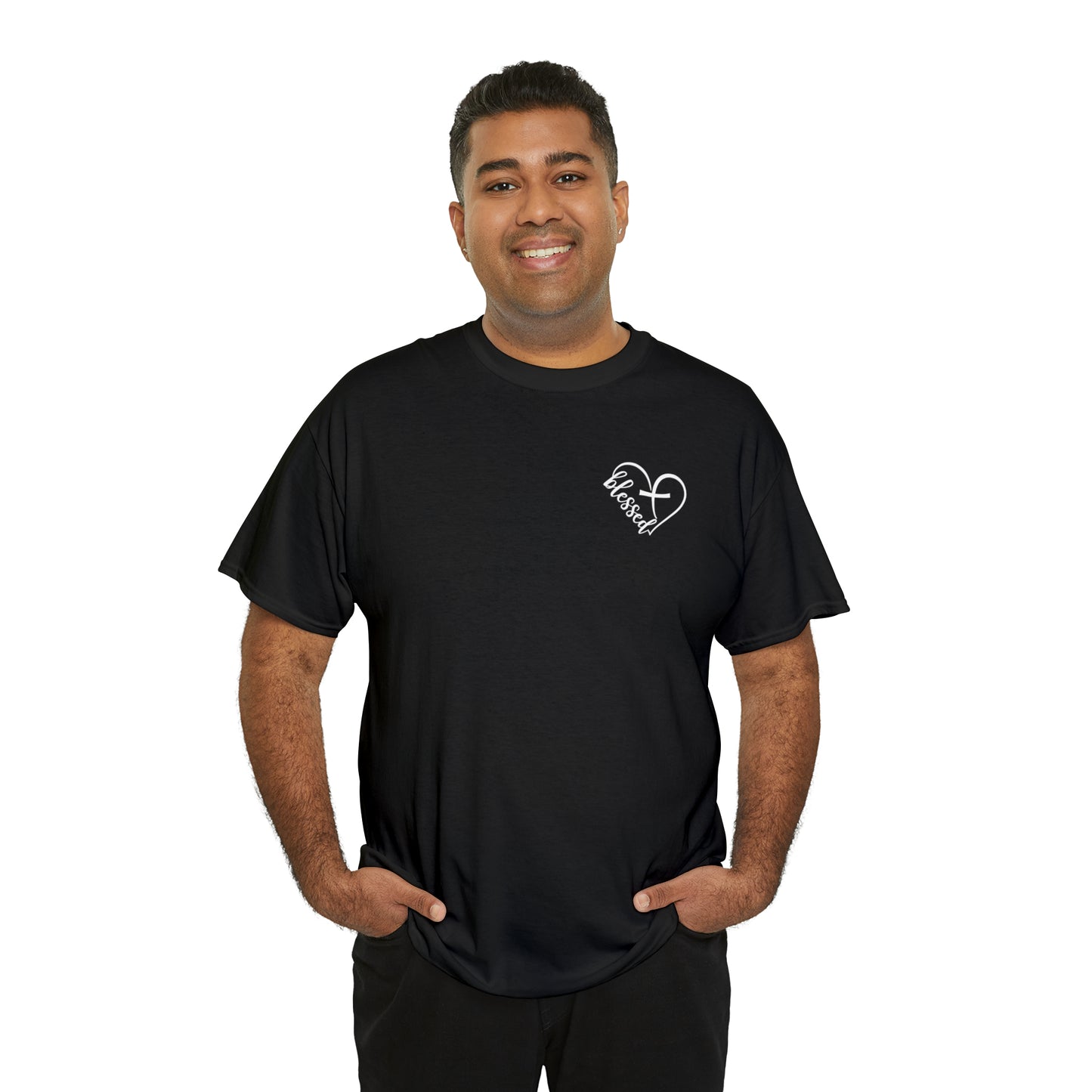 BLESSED HEART - DRK TEE