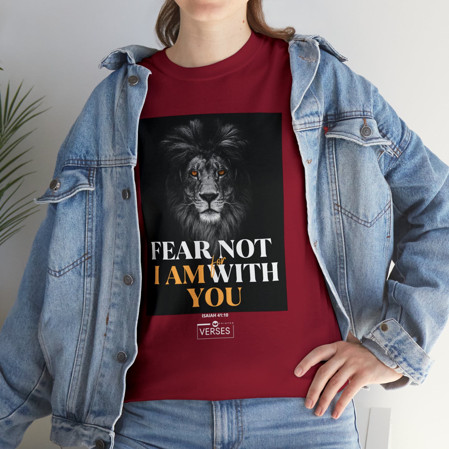 FEAR NOT FOR I AM WITH YOU - DRK TEE