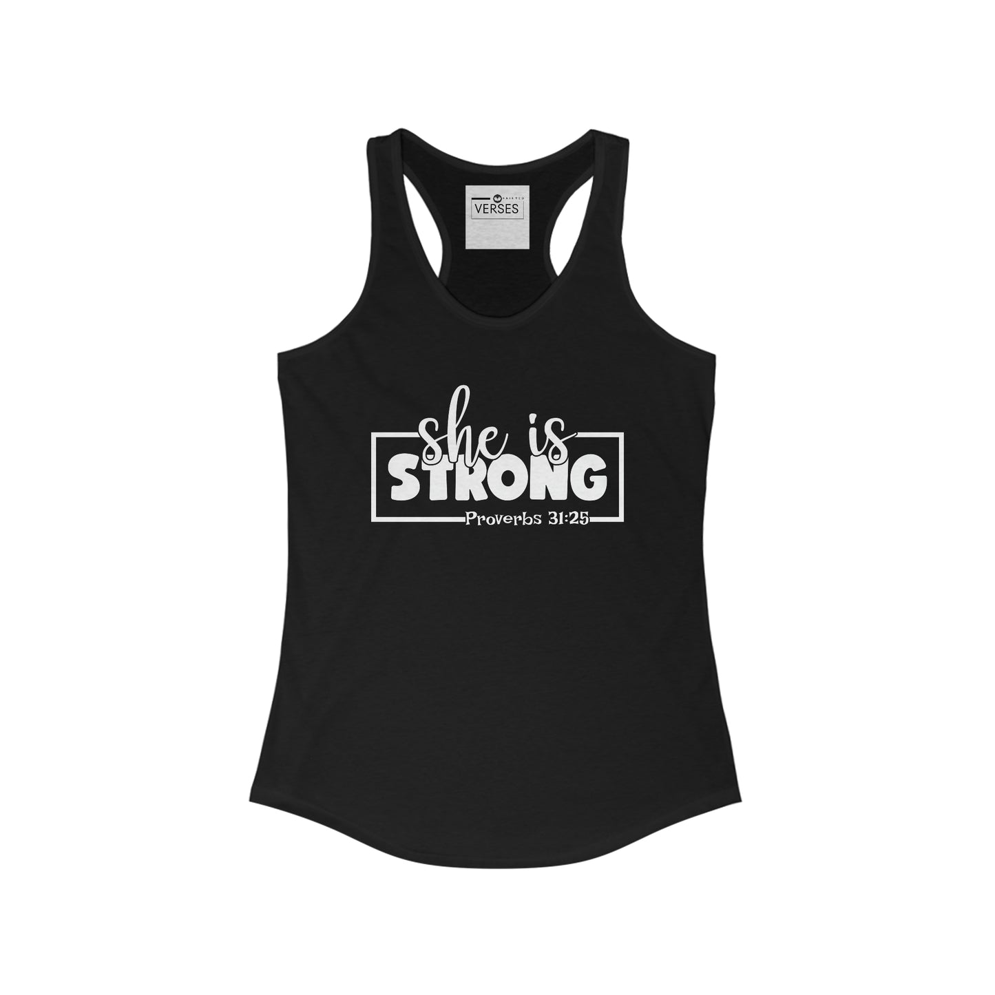 SHE IS STRONG - DRK TOP