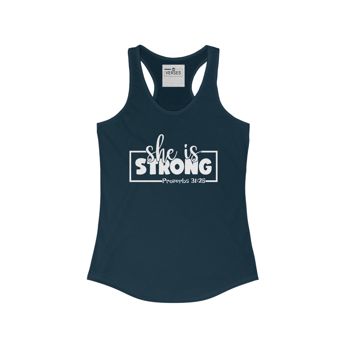 SHE IS STRONG - DRK TOP