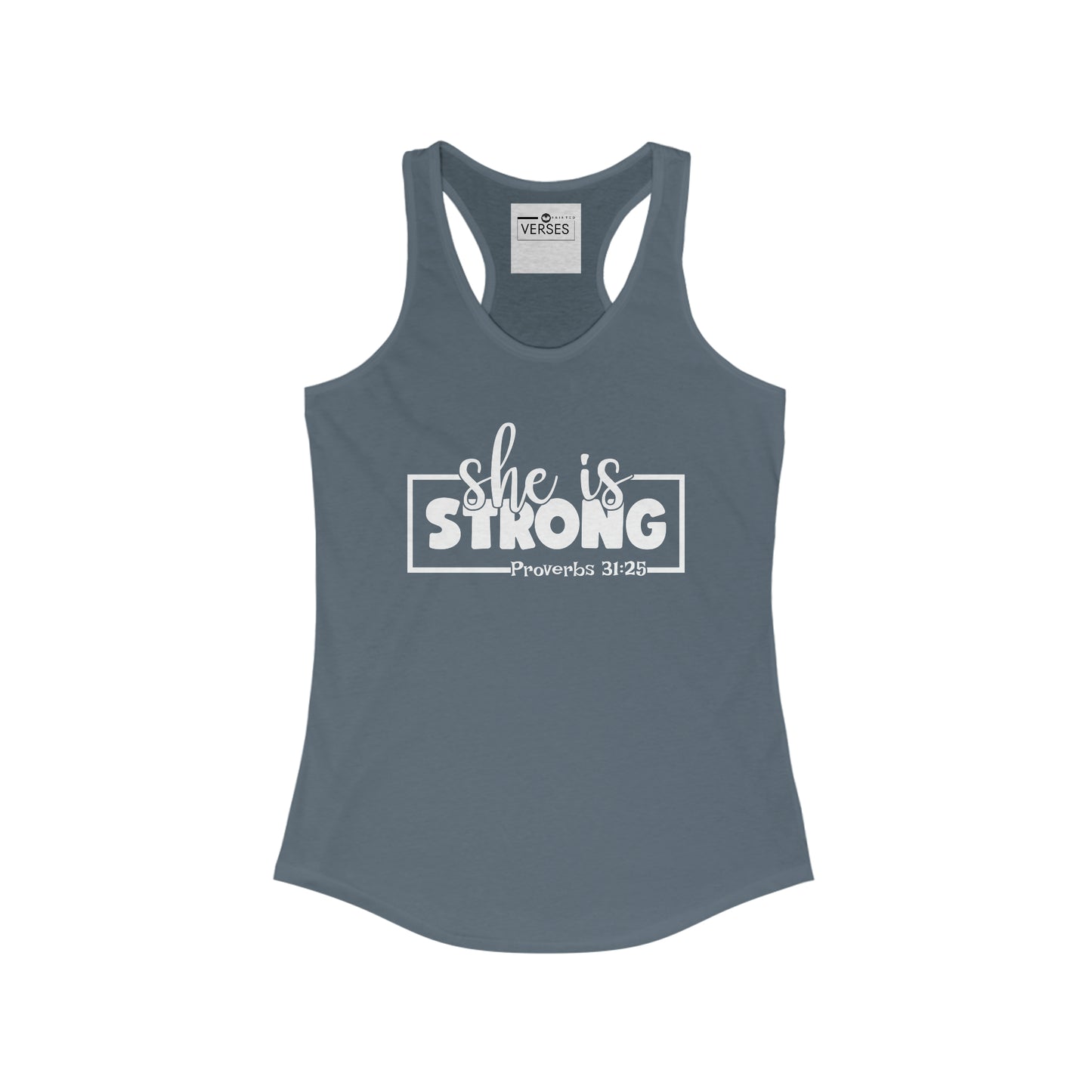 SHE IS STRONG - DRK TOP