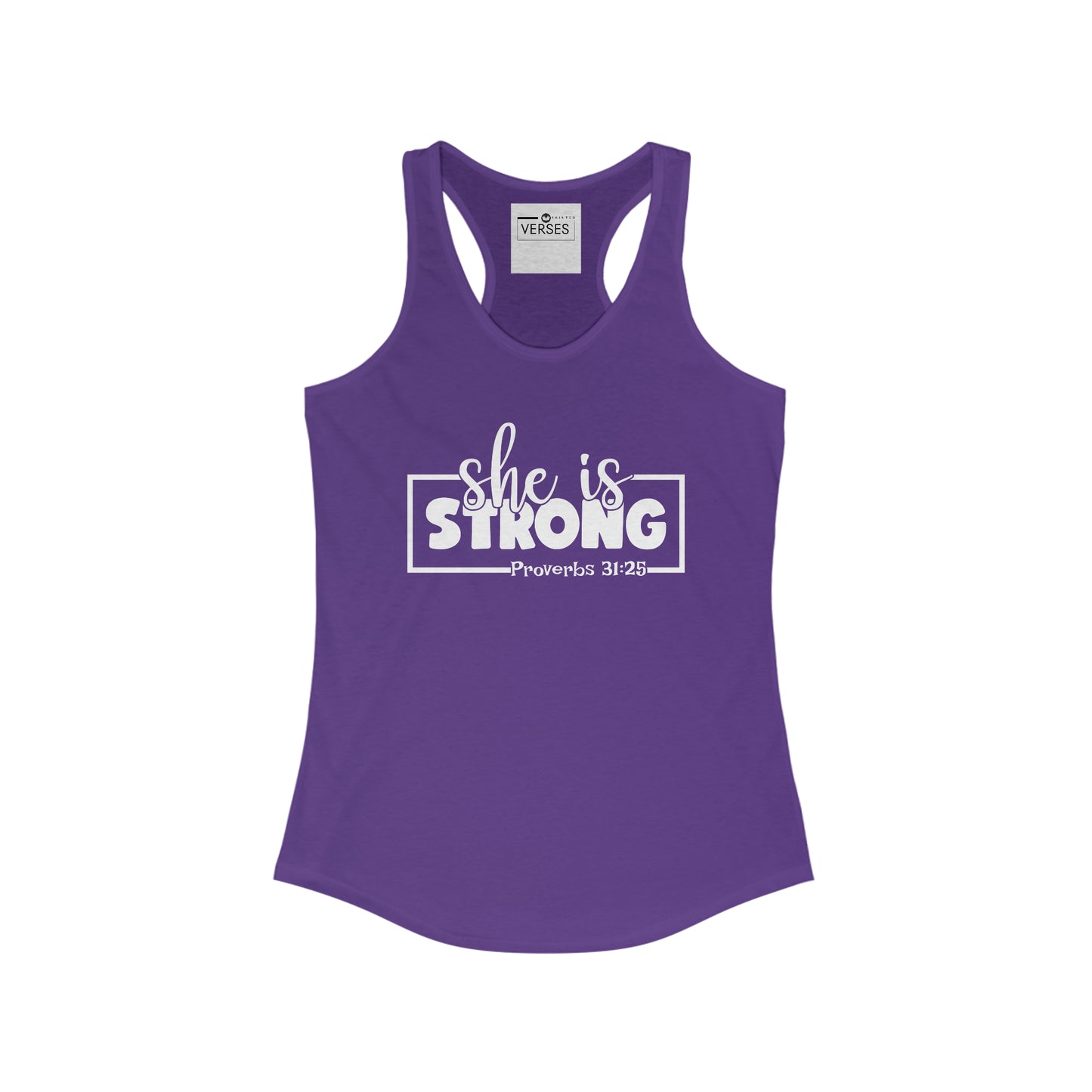 SHE IS STRONG - DRK TOP
