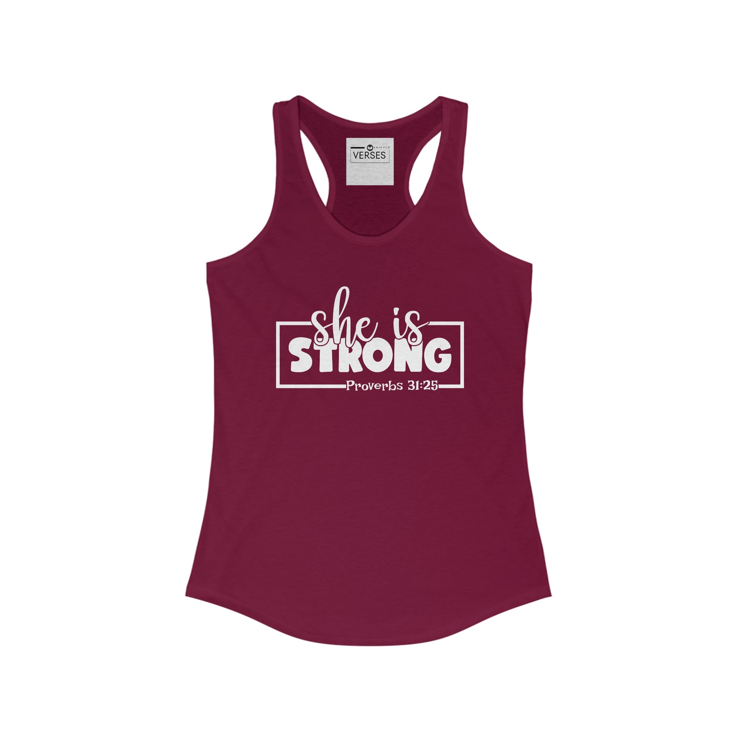 SHE IS STRONG - DRK TOP