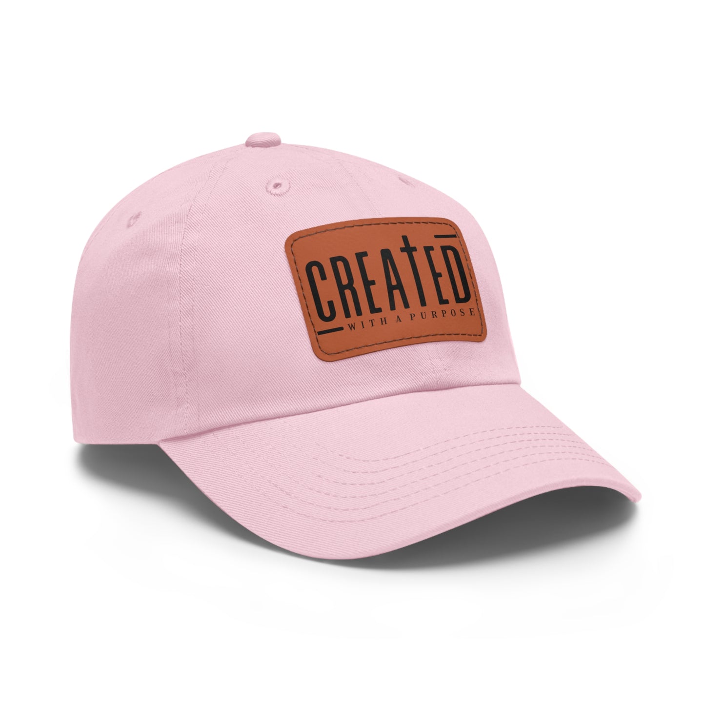 CREATED WITH PURPOSE - LEATHER PATCH CAP