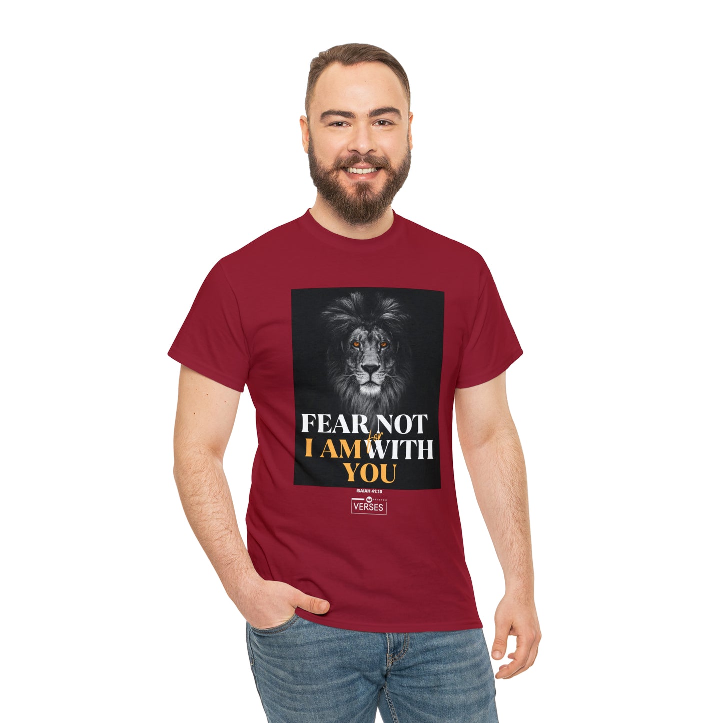 FEAR NOT FOR I AM WITH YOU - DRK TEE
