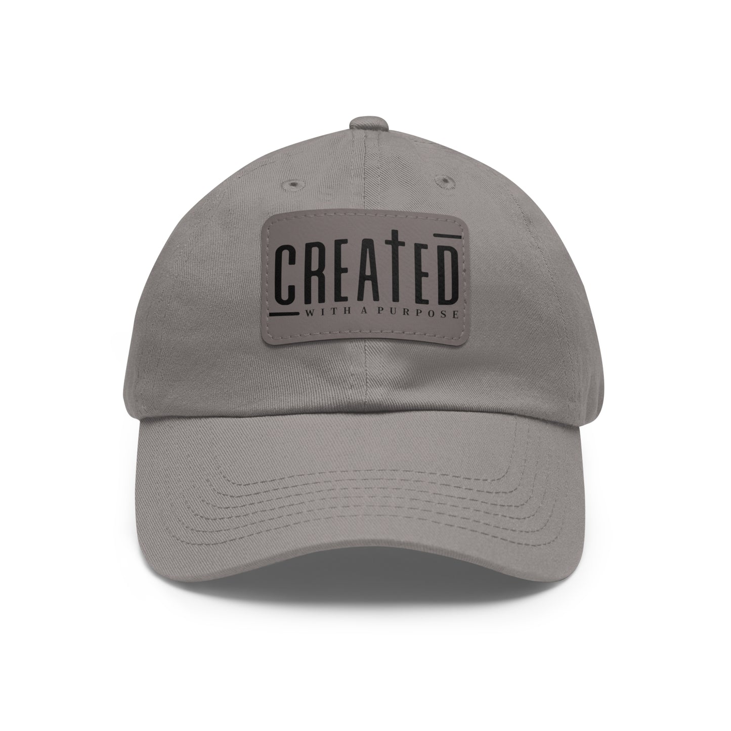 CREATED WITH PURPOSE - LEATHER PATCH CAP