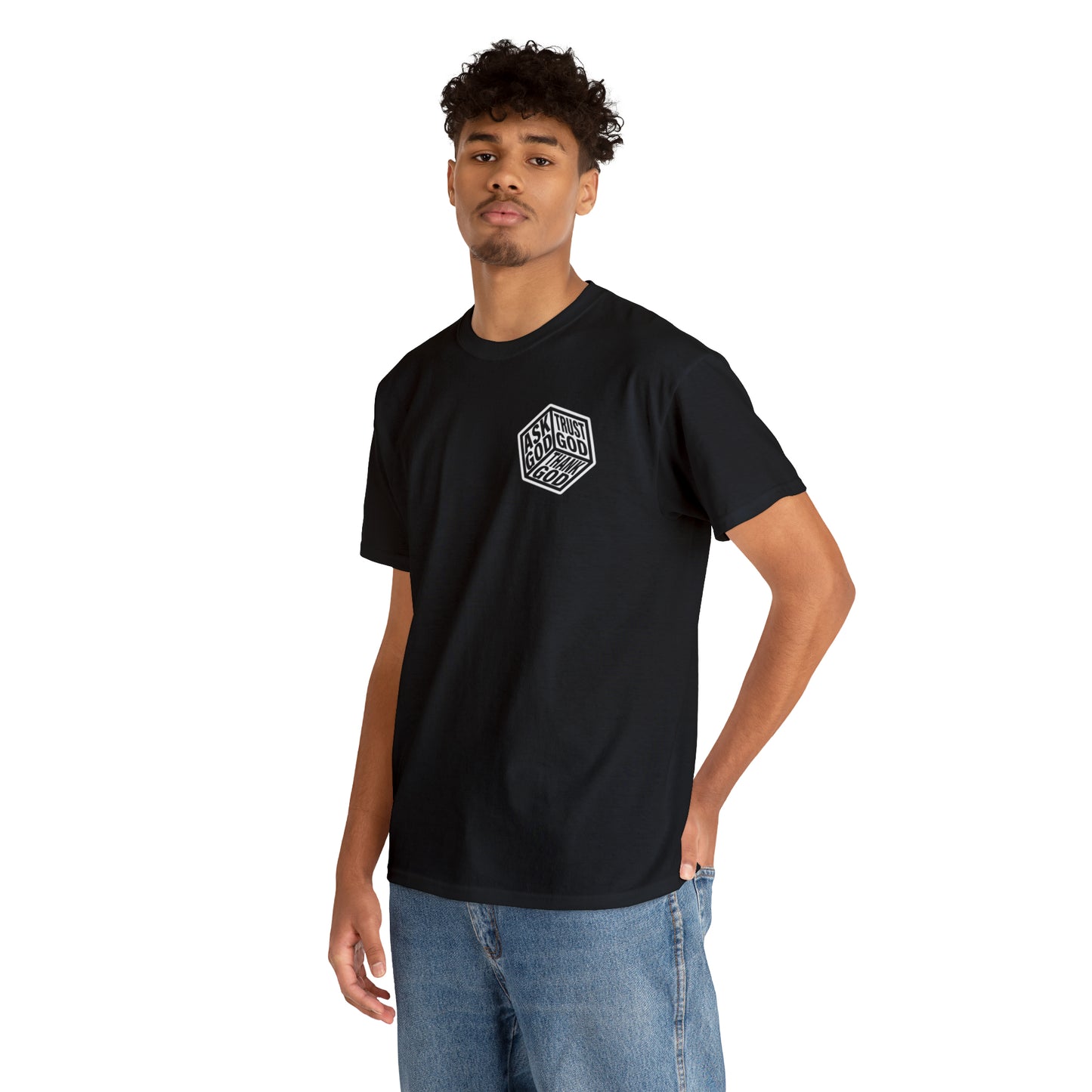 ASK GOD TRUST GOD THANK GOD - DRK TEES