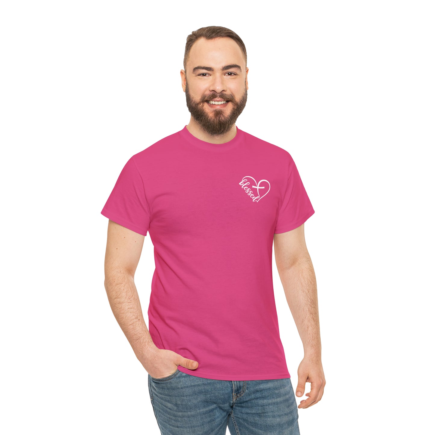 BLESSED HEART - DRK TEE