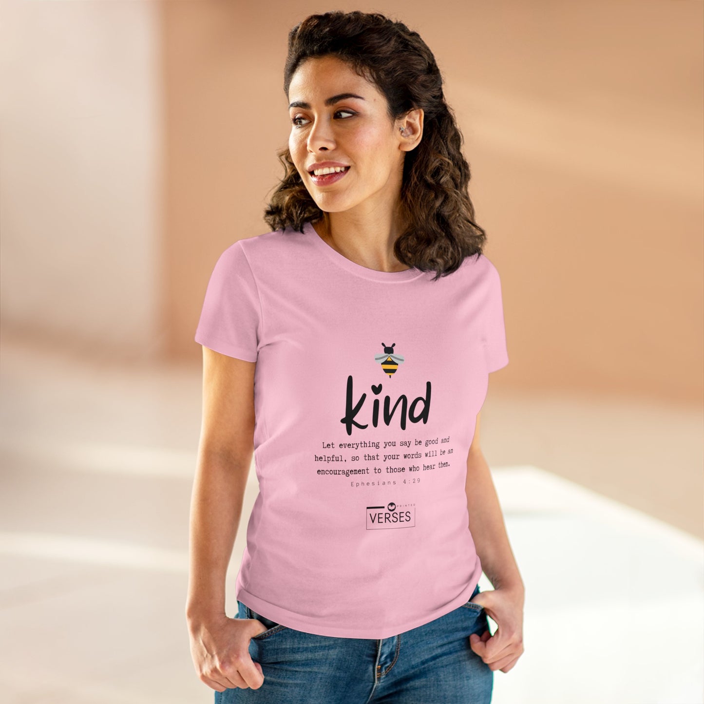 BE KIND - LADIES COTTON TEE