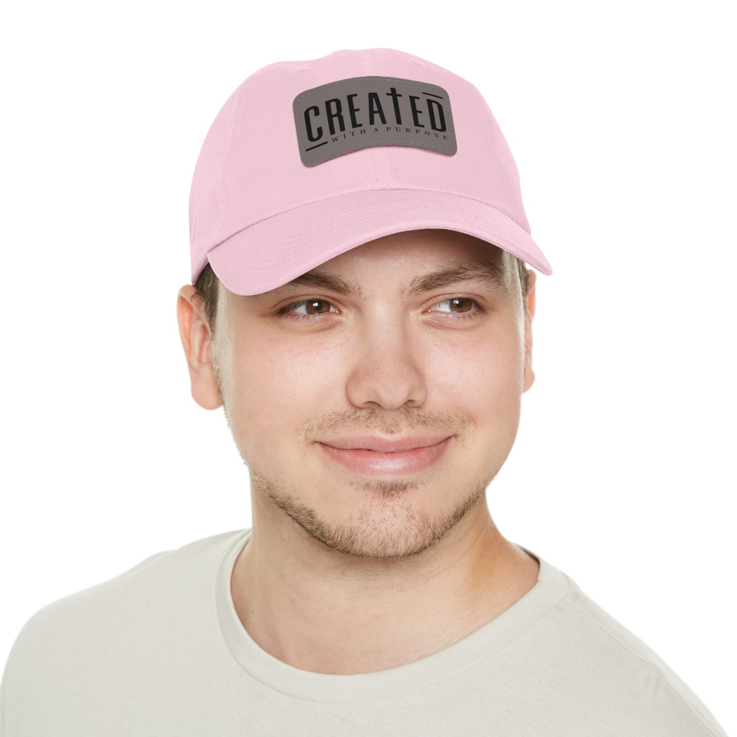 CREATED WITH PURPOSE - LEATHER PATCH CAP