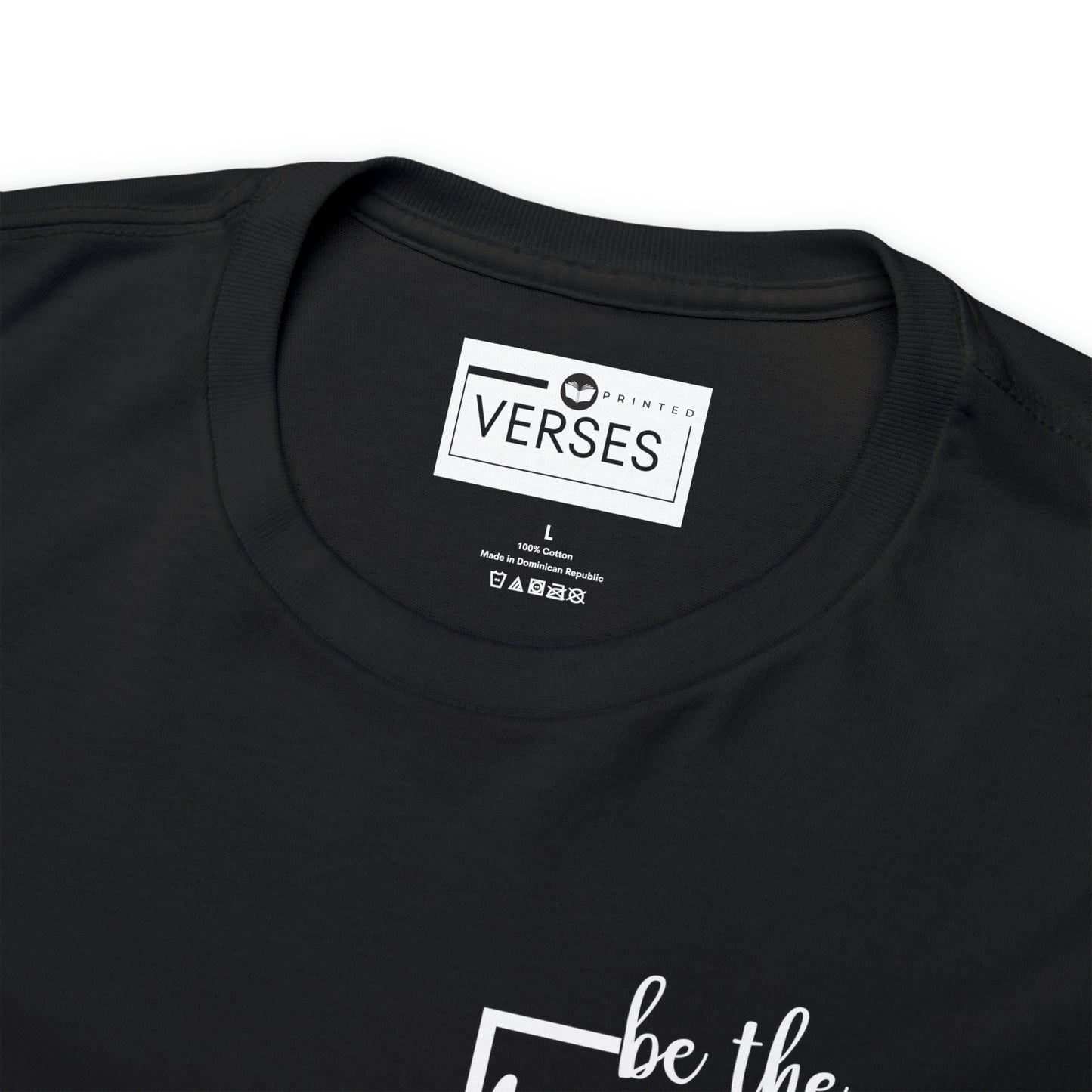 BE THE LIGHT BADGE - DRK TEE